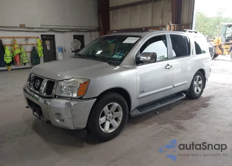 2007 Nissan Armada Le из США, поврежденный, VIN 5N1AA08C07N717345